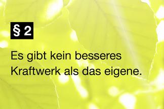 Unabhängigkeit | Wärme & Strom | Paragraf 2