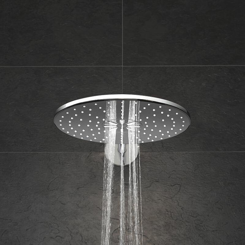 Runde Kopfbrause SmartActive chrom