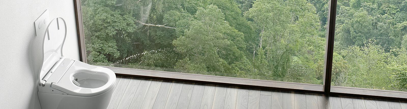 TOTO Dusch-WC mit aktivierter Wasserdusche